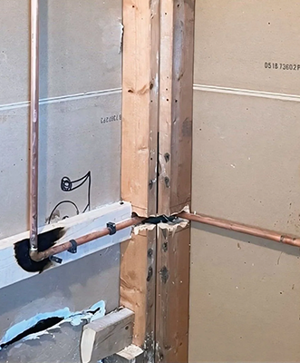 Hoover New construction plumbing services